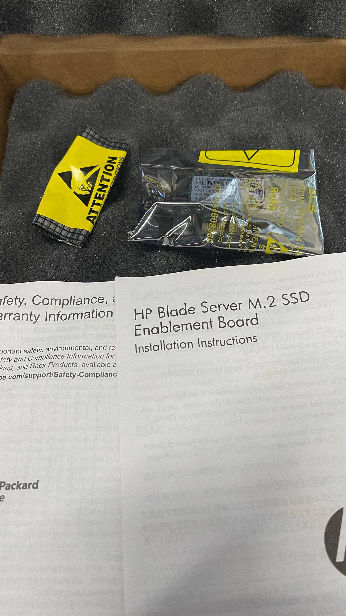 HP 64 GB Internal Solid State Drive 775588-B21