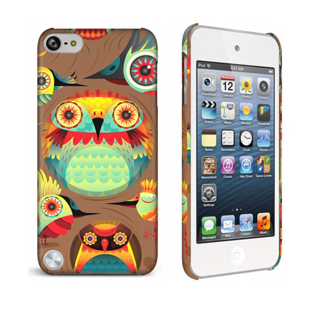 Cygnett CY0902CTICO Icon Nathan Jurevicius Design Case for iPod touch 5, Brown