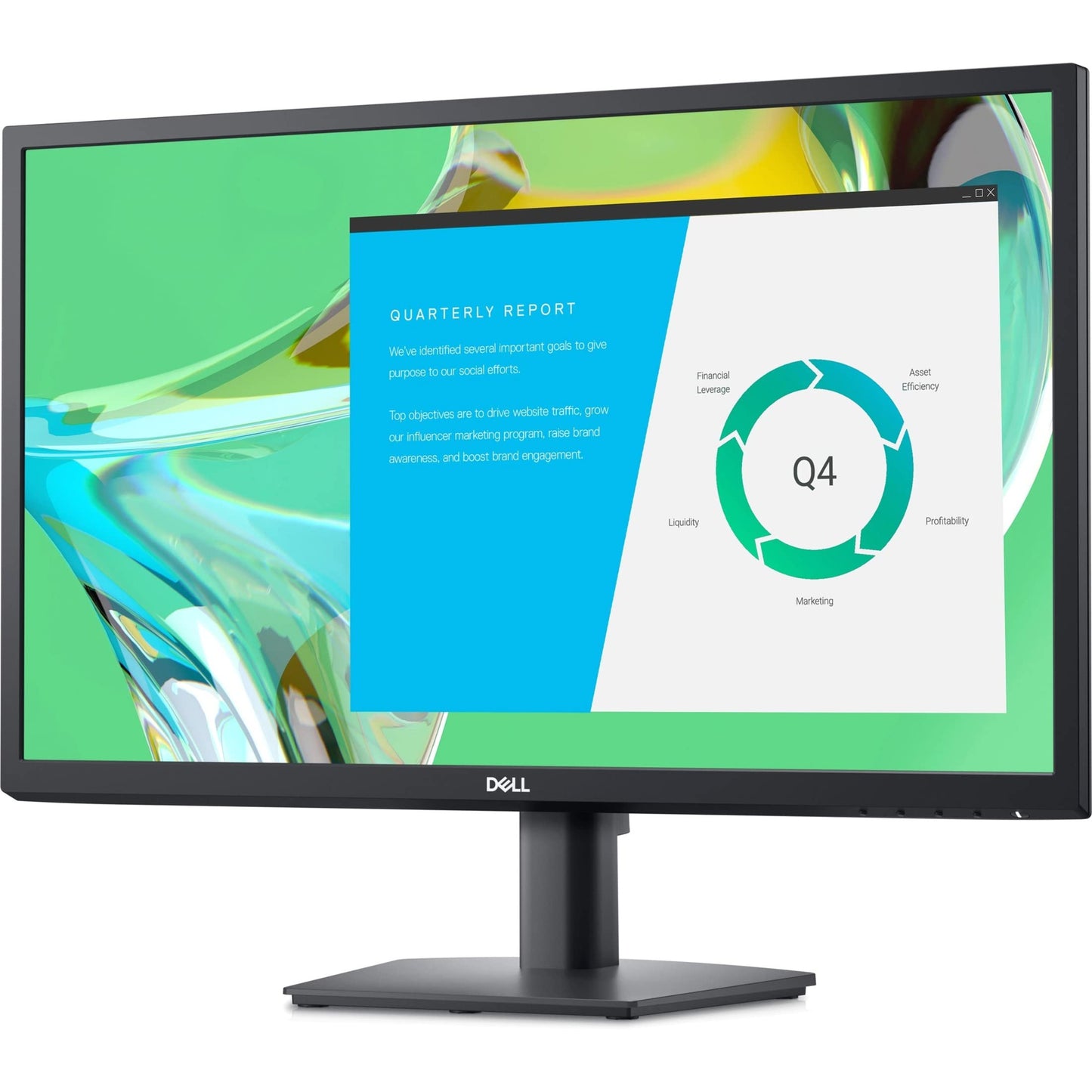 Dell E2422HN 23.8" LED LCD Monitor - 16:9 - Black Grader A