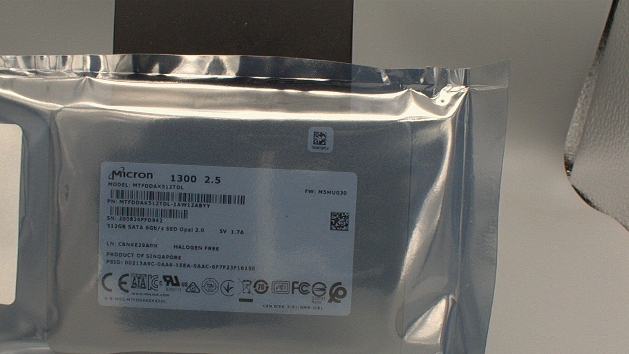 Micron 1300 512GB SATA 6Gb/s 2.5" Internal Solid State Drive MTFDDAK512TDL-1AW12ABYY used