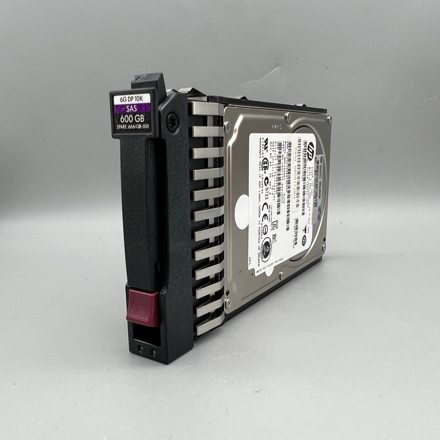 HP 600GB 10K SAS 2.5" with tray HOT-pluggable 599476-003 665821-001 666438-001