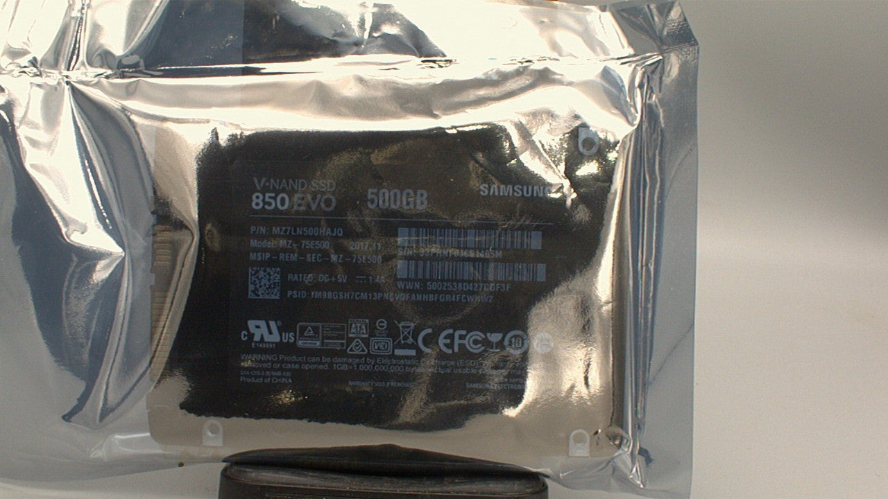 MZ7LN500HAJQ Samsung 850 EVO 500GB 2.5" SATA III Internal SSD (MZ7LN500HAJQ) used