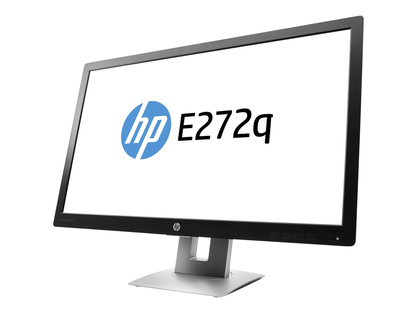 HP EliteDisplay E272Q 27'' 1440P QHD LCD Monitor, Black/Silver Used Grade A