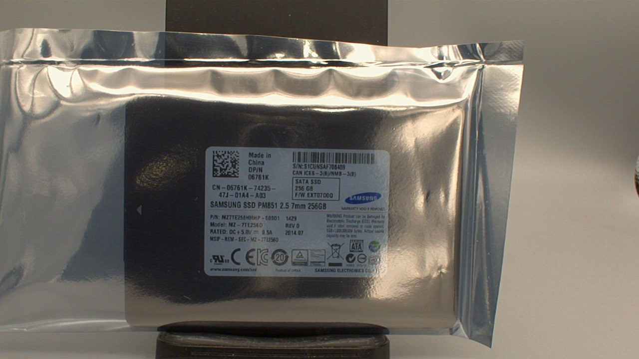 MZ7TE256HMHP Samsung PM851 Series 256GB 2.5-inch SATA III Internal SSD used