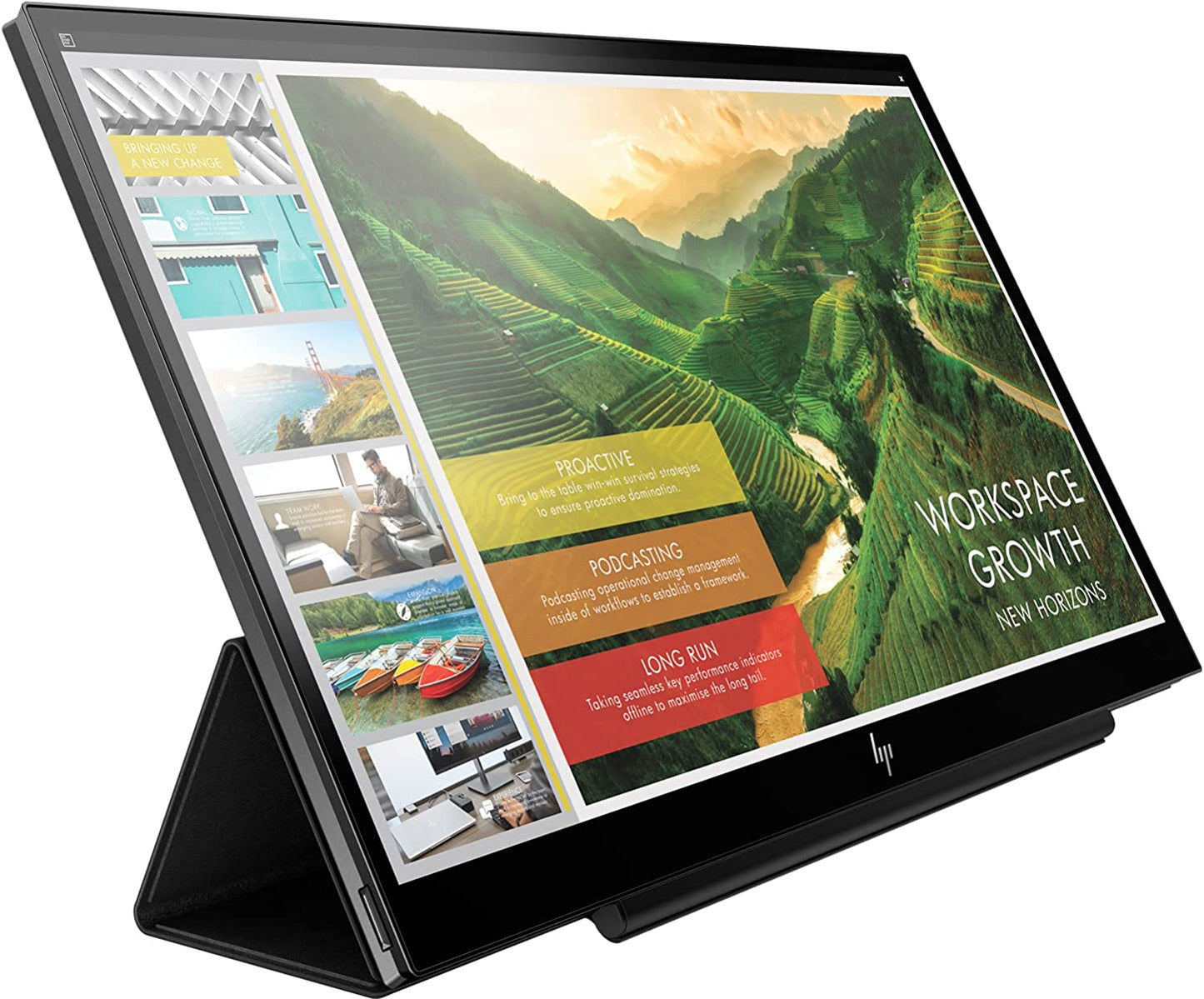 HP EliteDisplay S14 14" FHD Portable USB-C Display NO USB-C cable GRADE B