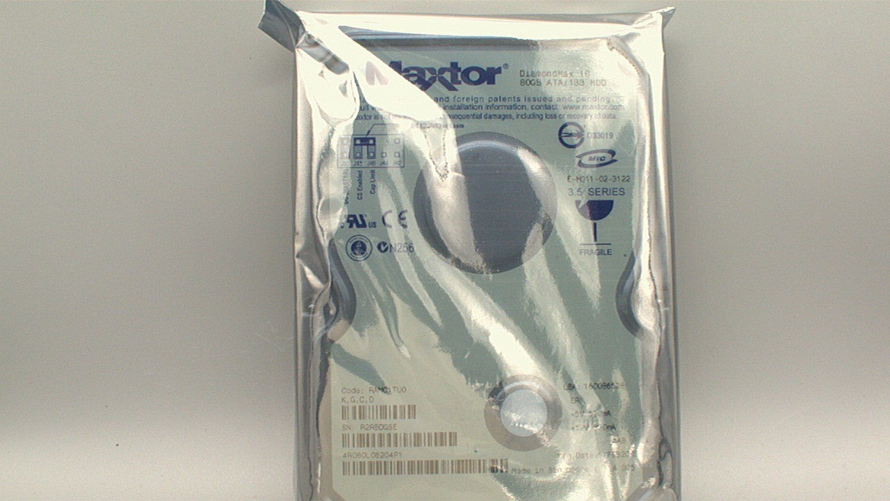 Maxtor DiamondMax 16 4R080L06204P1 80GB IDE HDD used