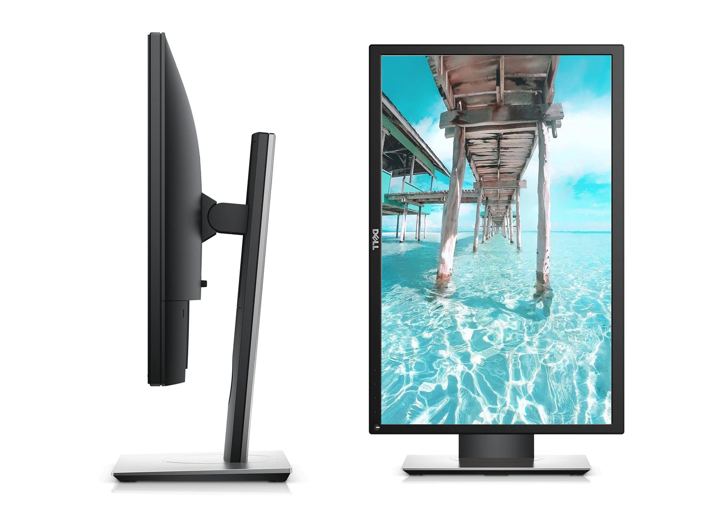Dell P2014HT Widescreen 20 inch LED Monitor, VGA, Display Port, DVI, 16.7 Million Colors, 178 Degree Viewing Angle, Built-in USB Hub, used Grade A