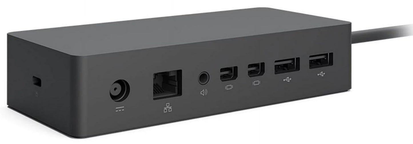 New Open box Microsoft Surface Dock PF3-00005 with 1749 90W AC adapter (Compatible with Surface Pro 3, 4, and Surface Book) in original box