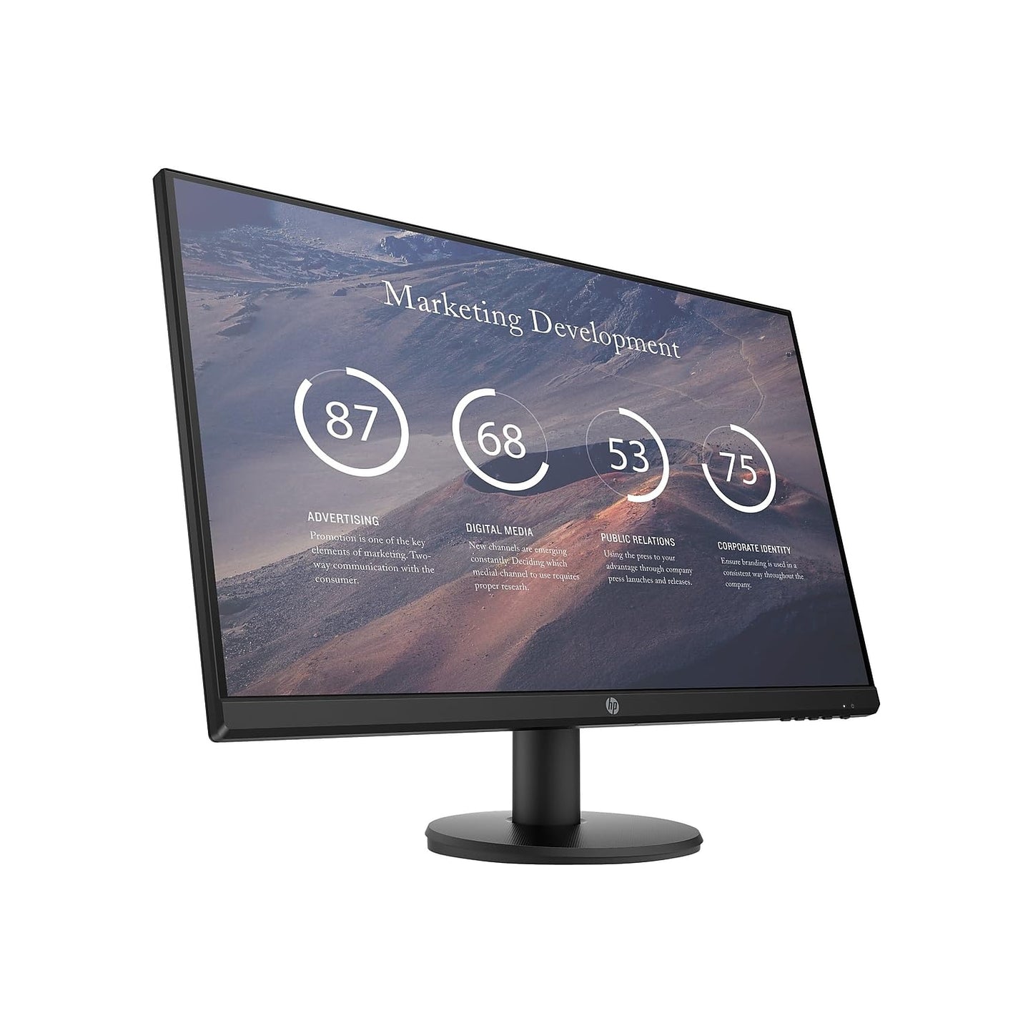 HP P27v G4 FHD Monitor used Grade A