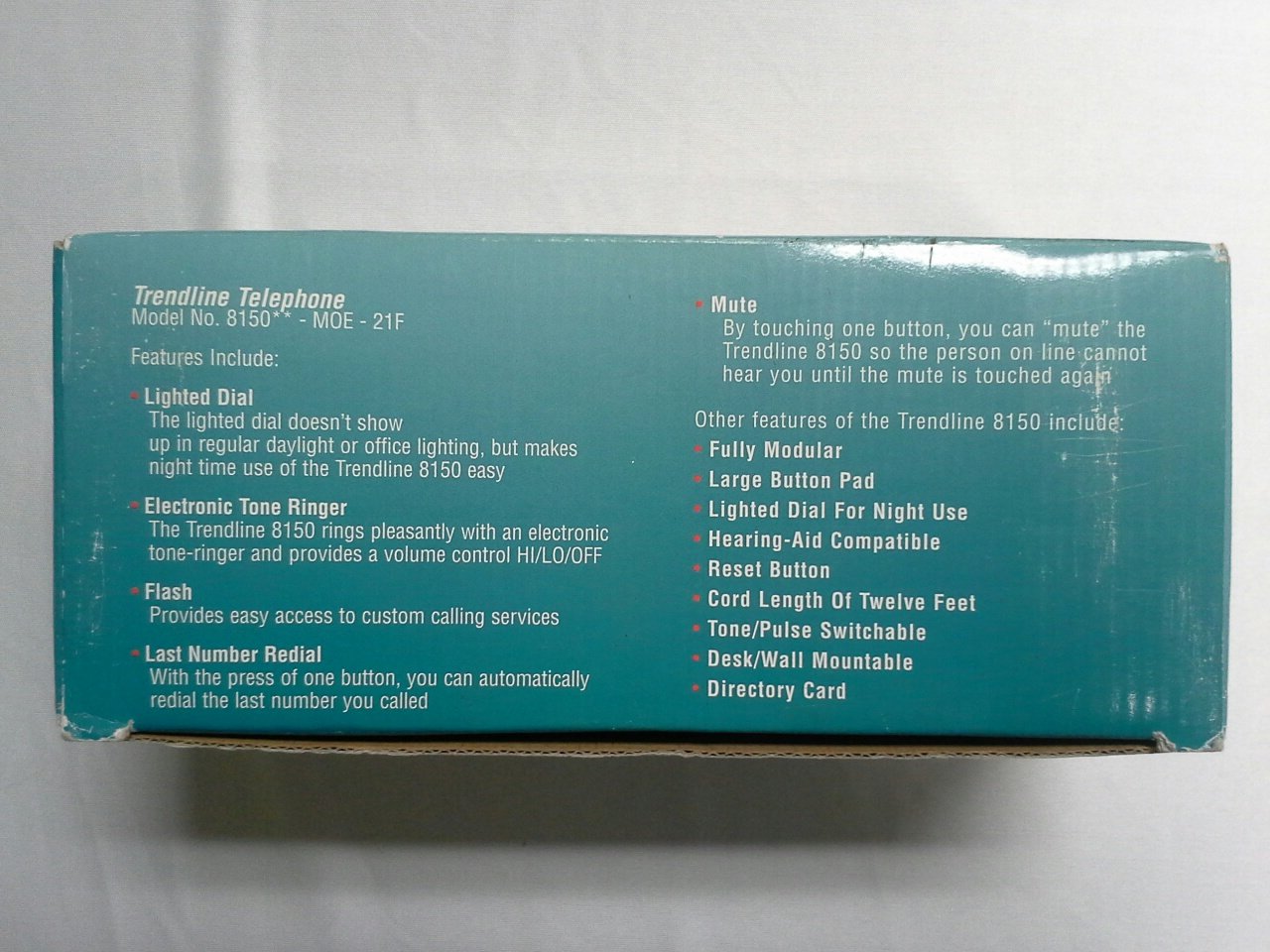 Cortelco Trendline 8150 Telephone (815044-MOE-21F)