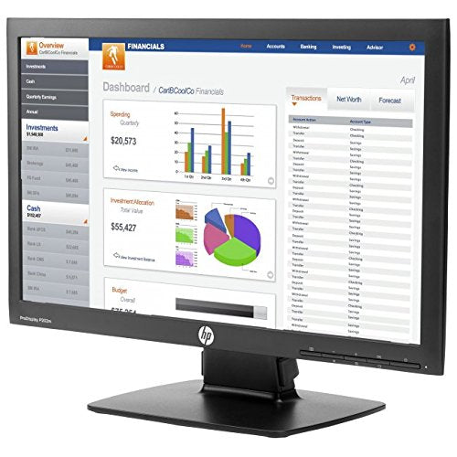 HP Business K7X28A8#ABA 20" ProDisplay P202m Monitor used Grade A