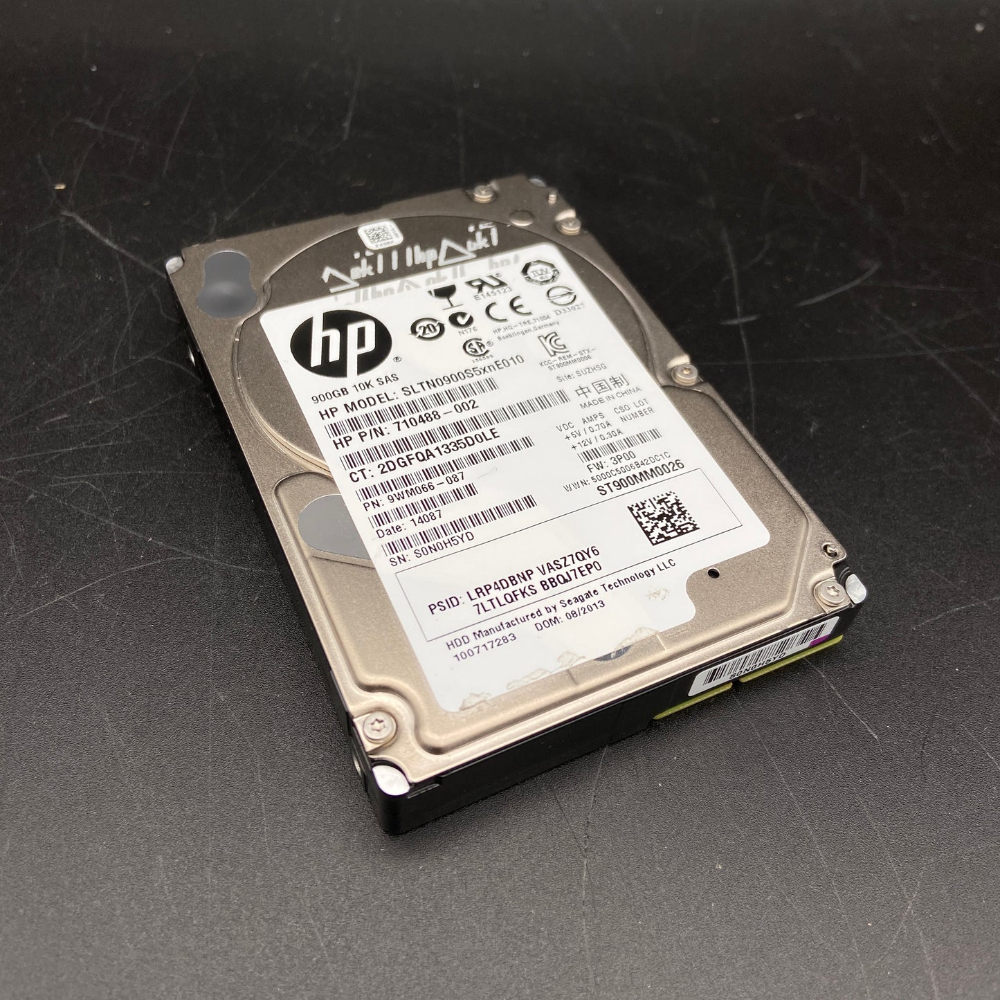 HP 900GB 10KRPM SAS 6Gbps Hard Drive 710488-002