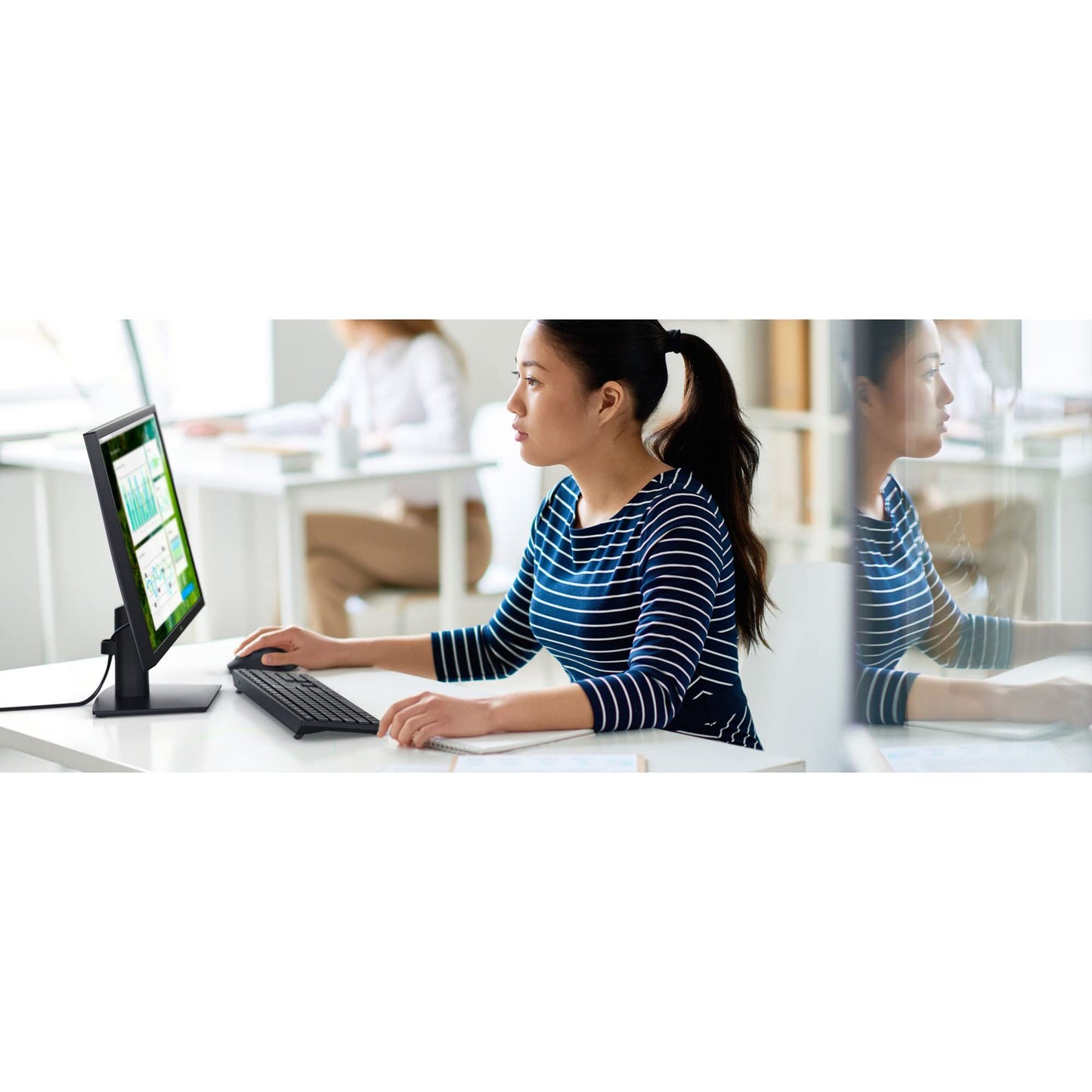 Dell E2422HN 23.8" LED LCD Monitor - 16:9 - Black Grader A