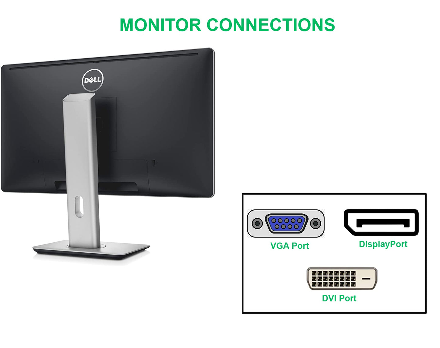 Dell P2314HT 23-Inch Screen LED-Lit Monitor Used GRADE A