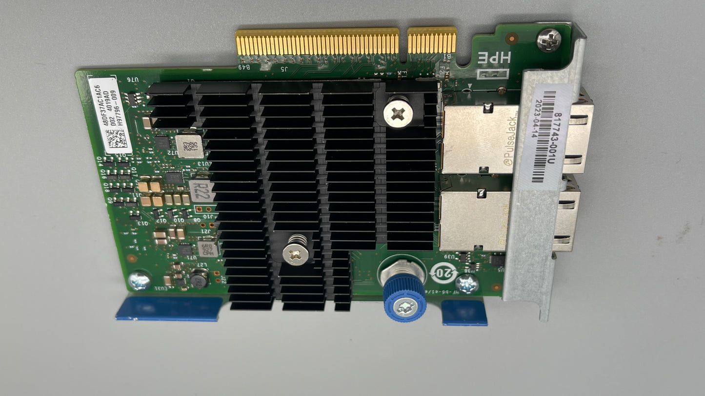 HPE 817743-001U PCA, DL560G10 CLX SYS I/O (TI) 10GB 562FLR-T 2-Port PCI-E FlexibleLom Network Adapter/Card