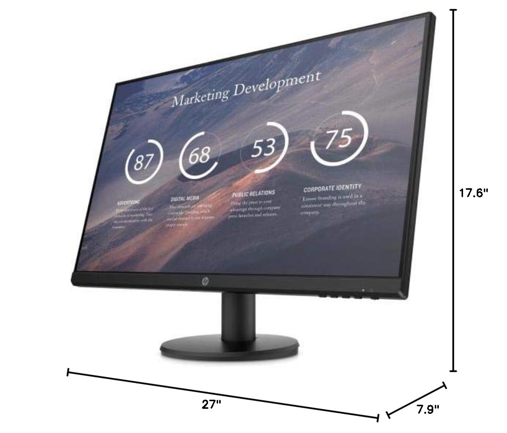HP P27v G4 FHD Monitor used Grade A