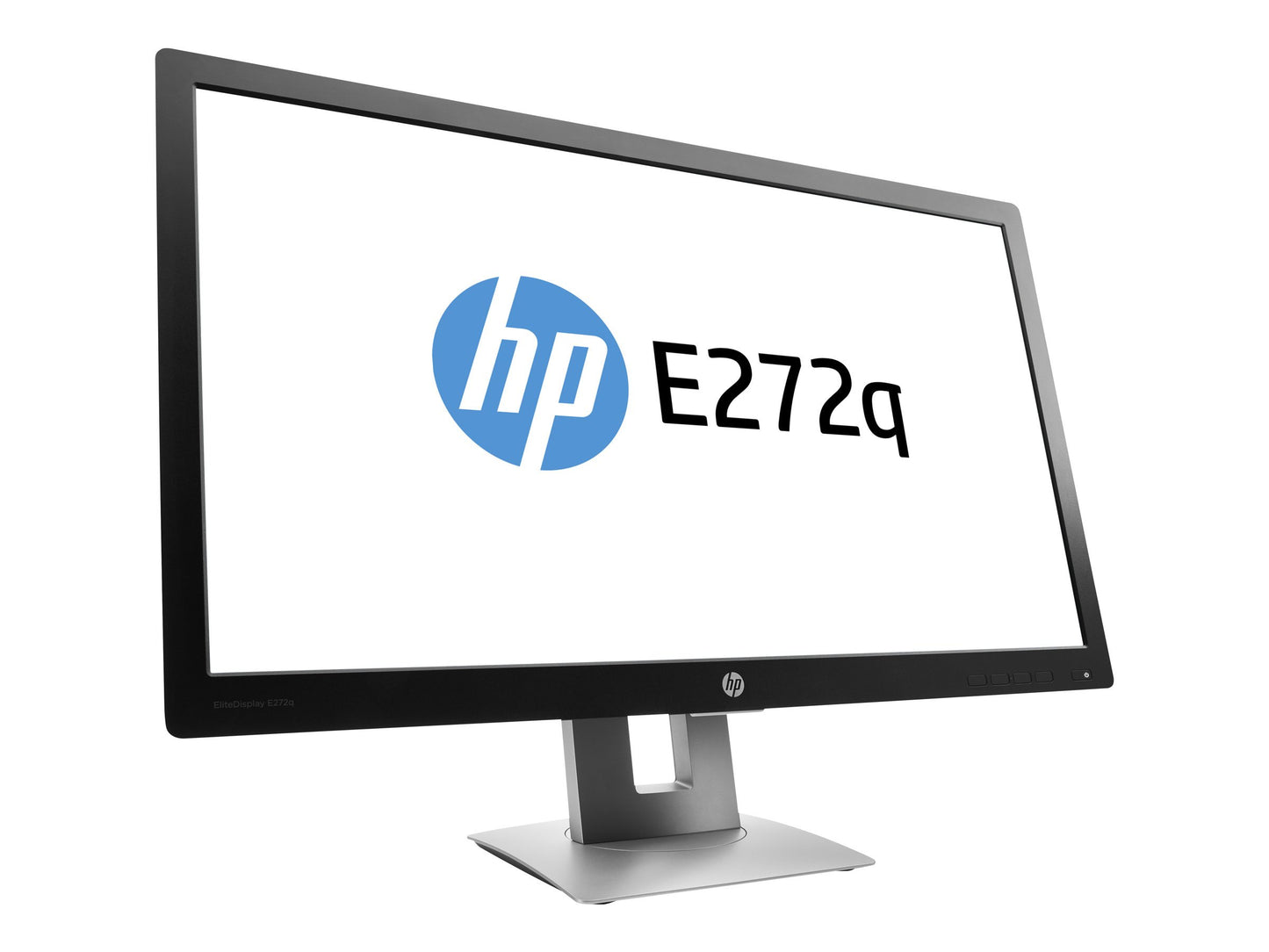 HP EliteDisplay E272Q 27'' 1440P QHD LCD Monitor, Black/Silver Used Grade A