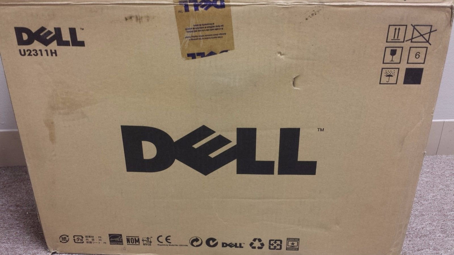 Dell UltraSharp U2311H Black 23" WideScreen Screen , used Grade B