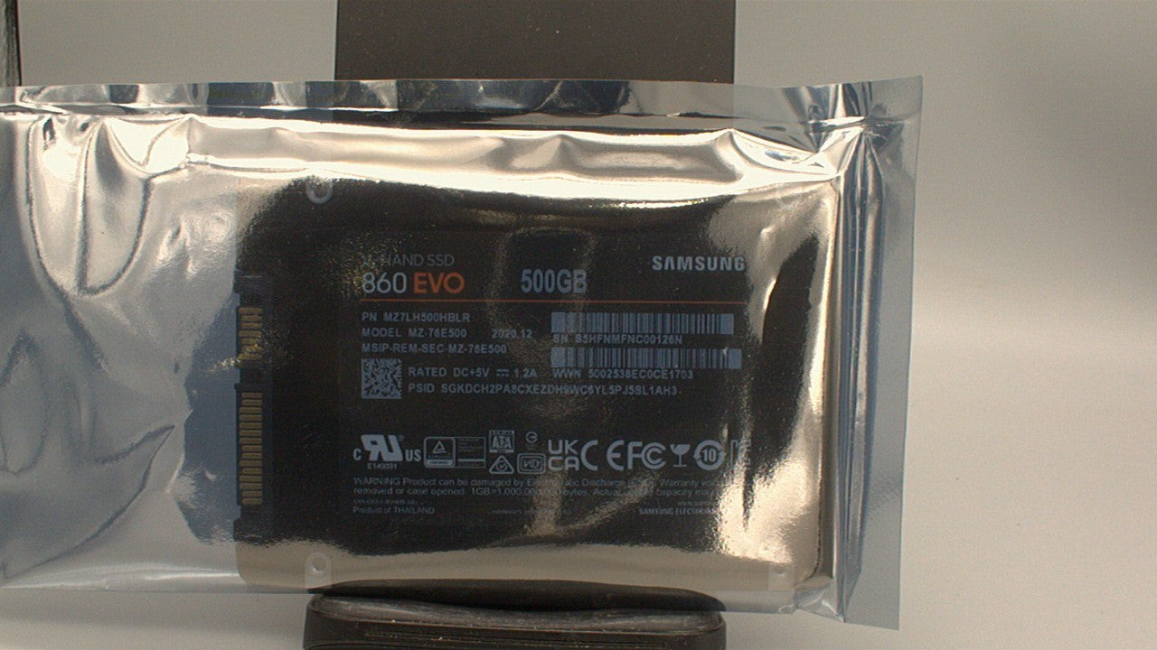 MZ7LH500HBLR Samsung 860 EVO 500GB SSD used