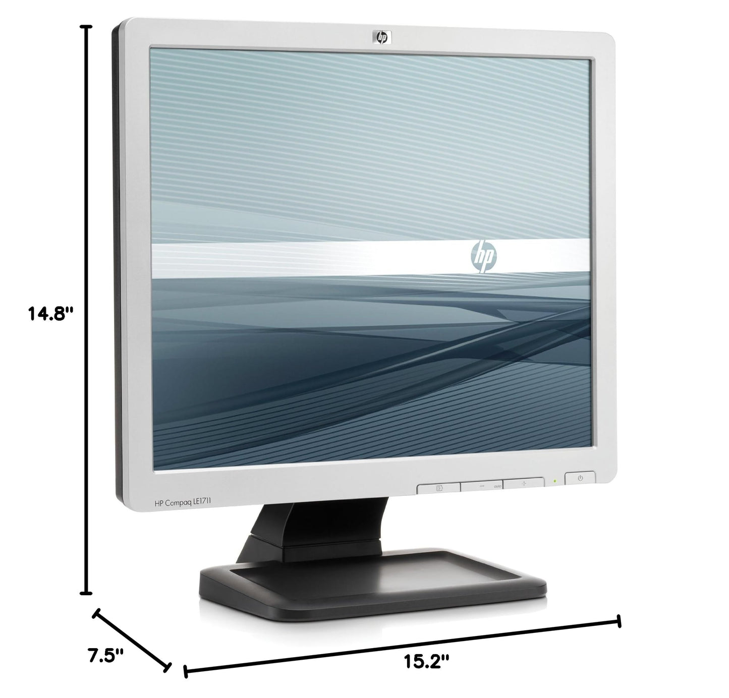 HP Compaq LE1711 17-inch LCD Monitor used, Grade A - Pamper Inn