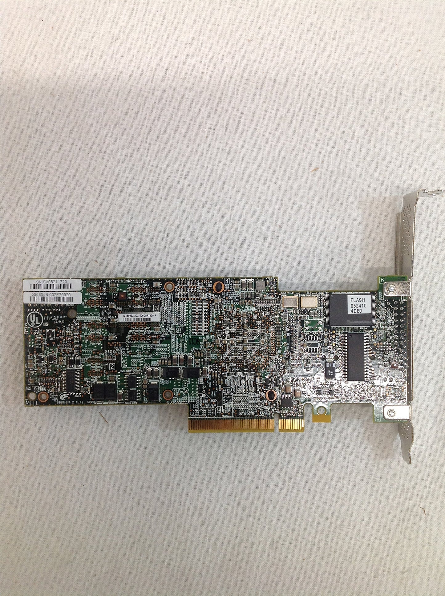 LSI Logic L3-25121-61A 6GB/S SATA+SAS RAID Controller Card Used - Pamper Inn