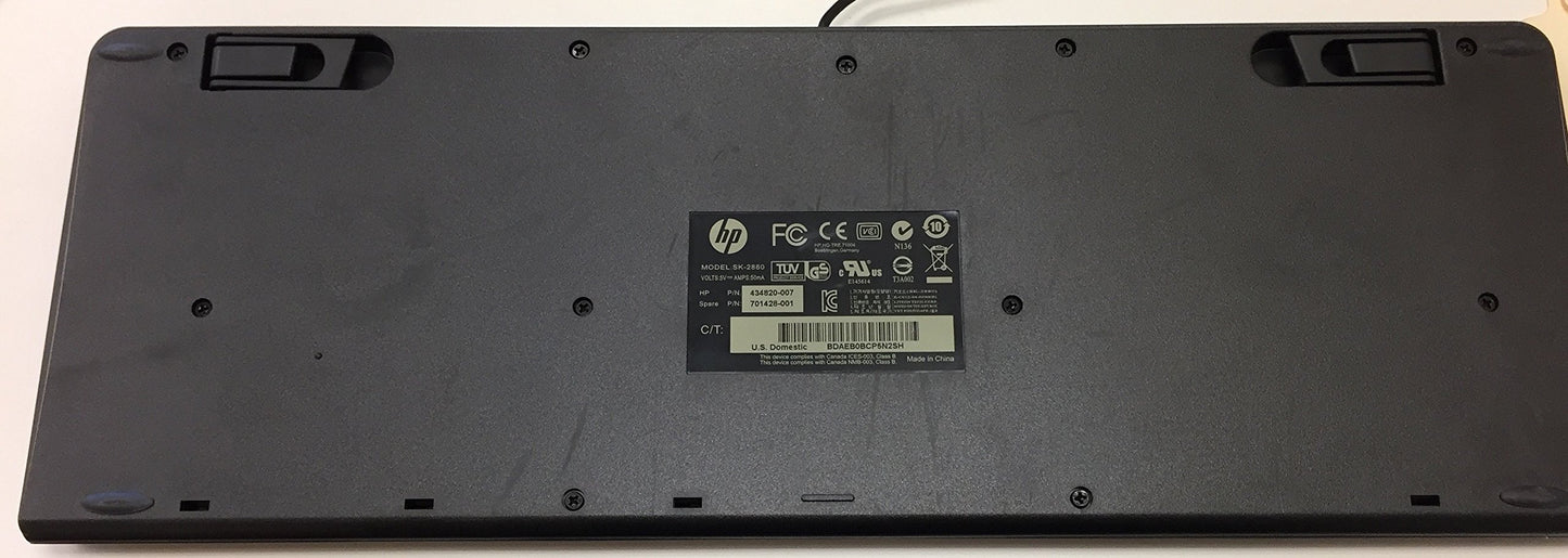 HP Standard 104 key PS/2 Keyboard
