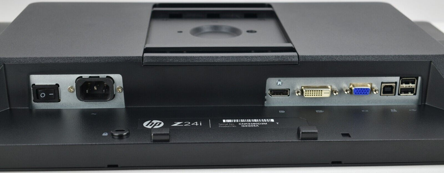 HP Z24i 24-inch IPS LED Backlit Monitor *No Base* Monitor only, used Grade B