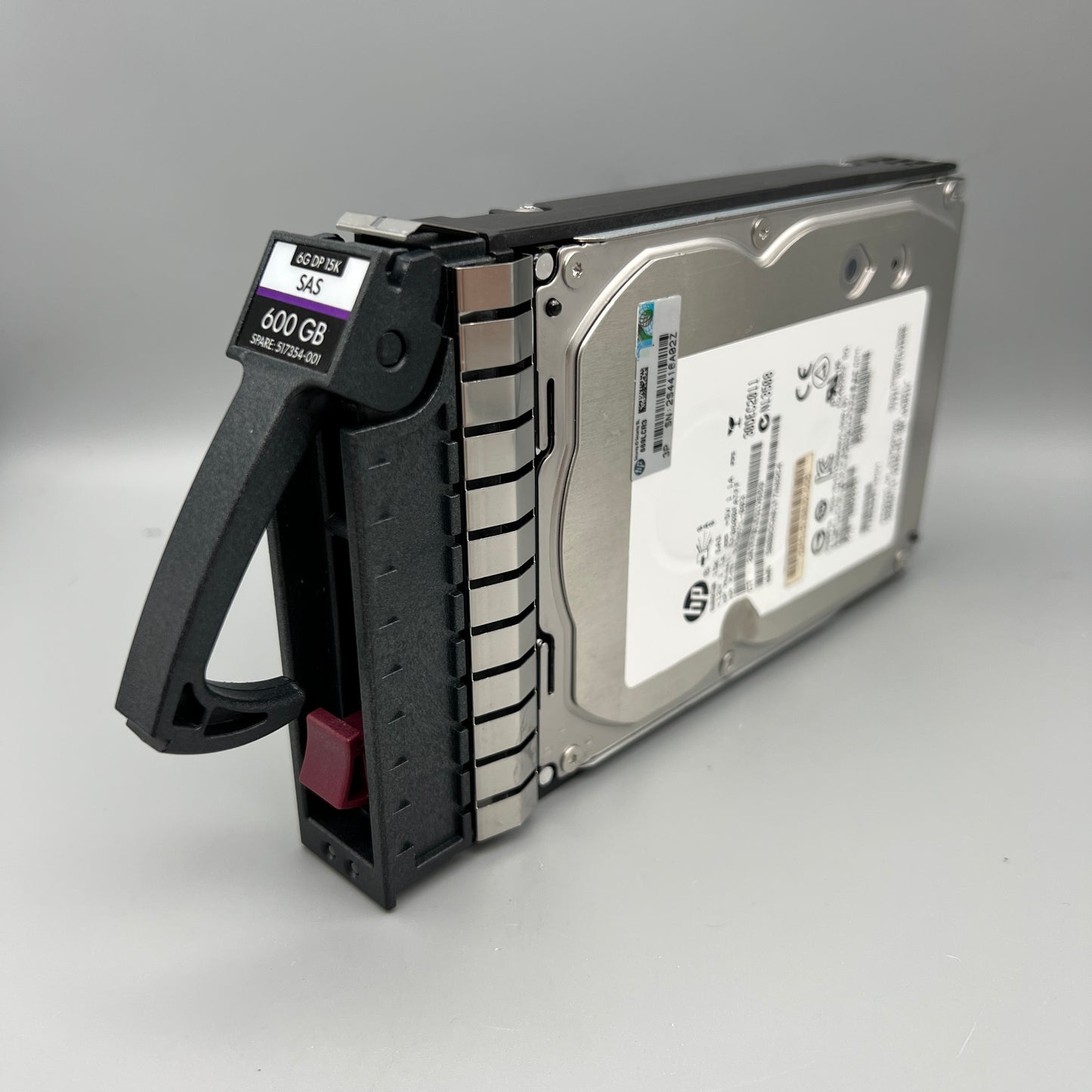 HP 600GB DP 15K SAS 3.5" HDD w/tray 516832-005 533871-003 517354-001 EF0600FATFF