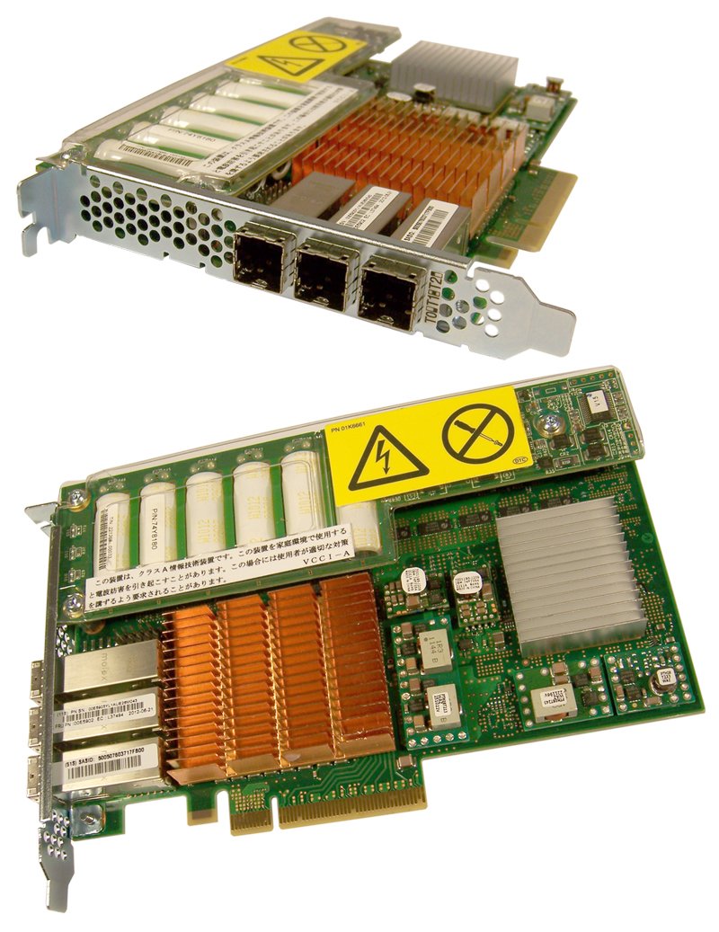 IBM 00E7972 00E5904 SAS 6GB 3-Port PCIe2 x8 Cache RAID Card Used