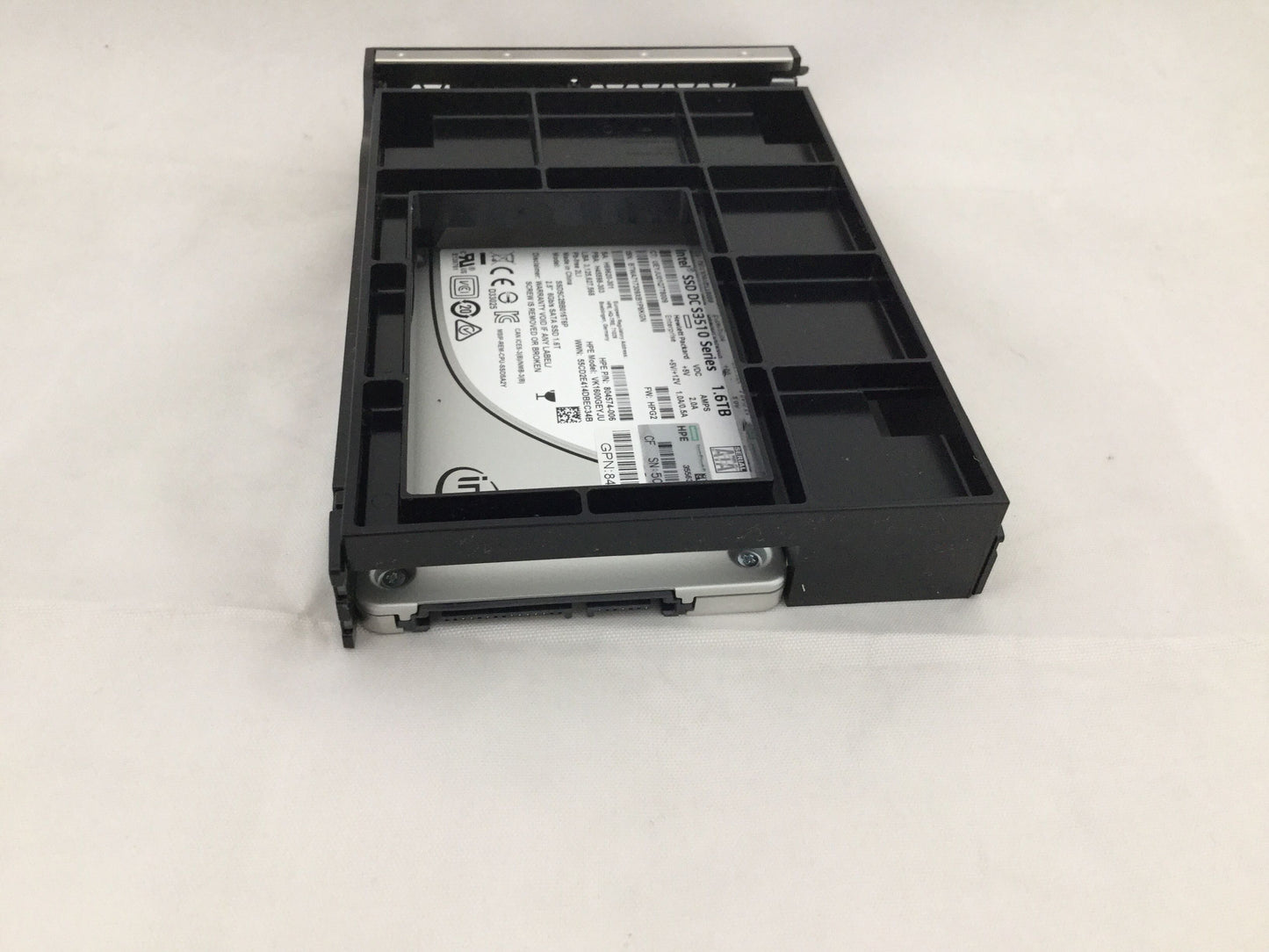 804574-006 HPE 1.6TB SATA 6G 2.5" SSD 0-Hours SSDSC2BB016T6P 840995-001 S3510