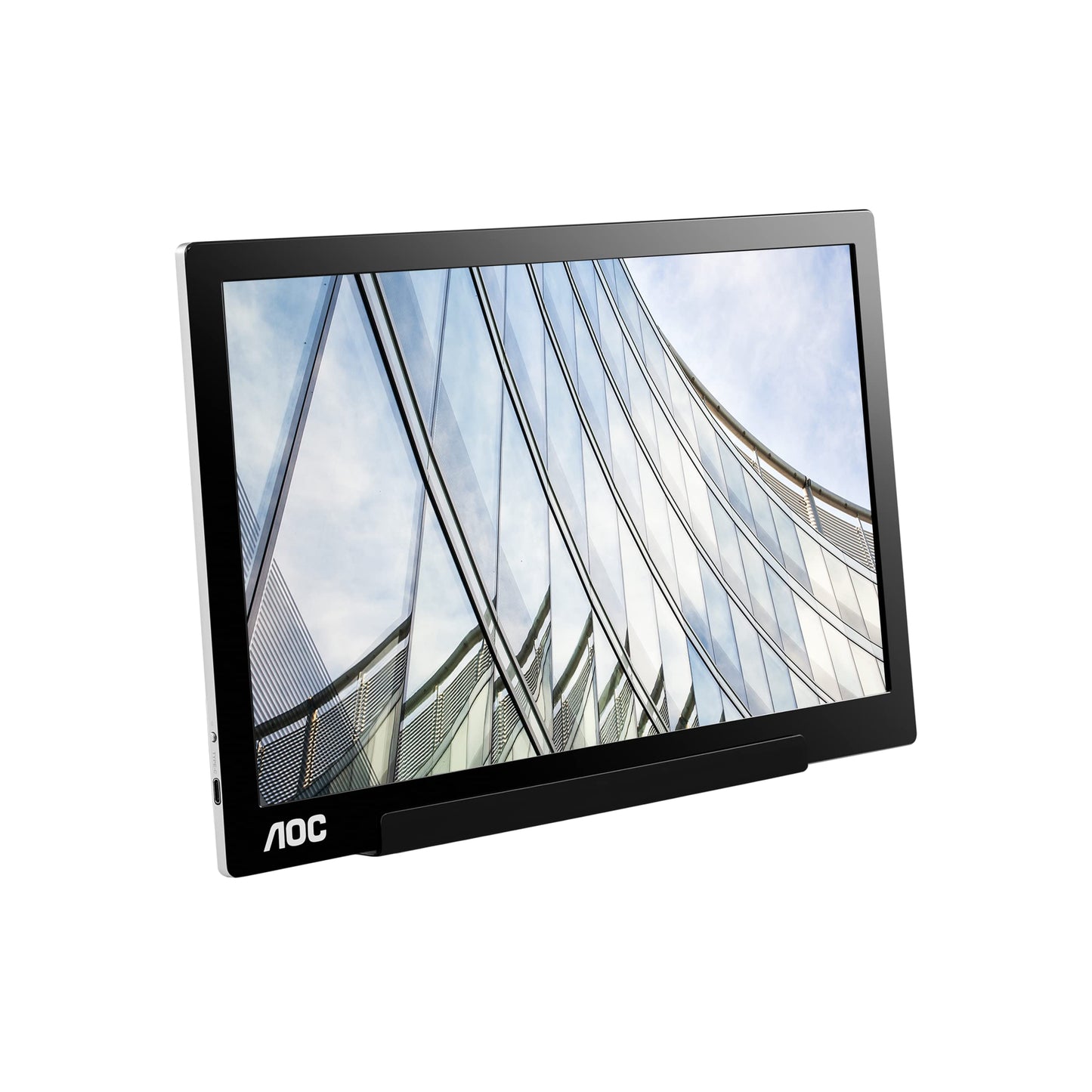 AOC I1601FWUX 15.6" USB-C powered portable monitor, extremely slim, Full HD 1920x1080 IPS, Used Grade B