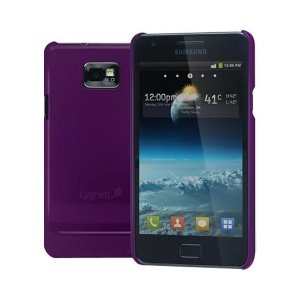 Cygnett CY0455CXFOR Slim Glossy Hard Case for Samsung Galaxy S II - Purple