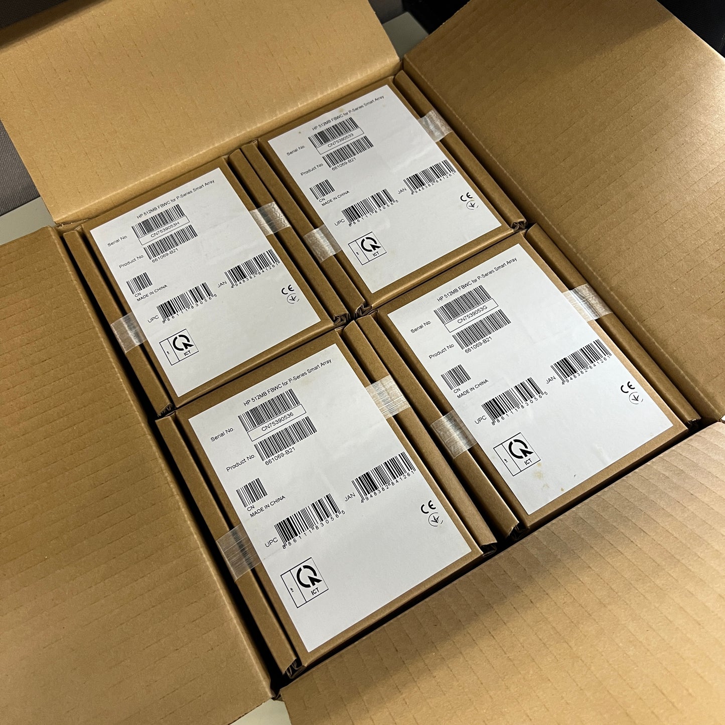 HP 661069-B21 512MB P-Series Flash Backed Write Cache, specifications