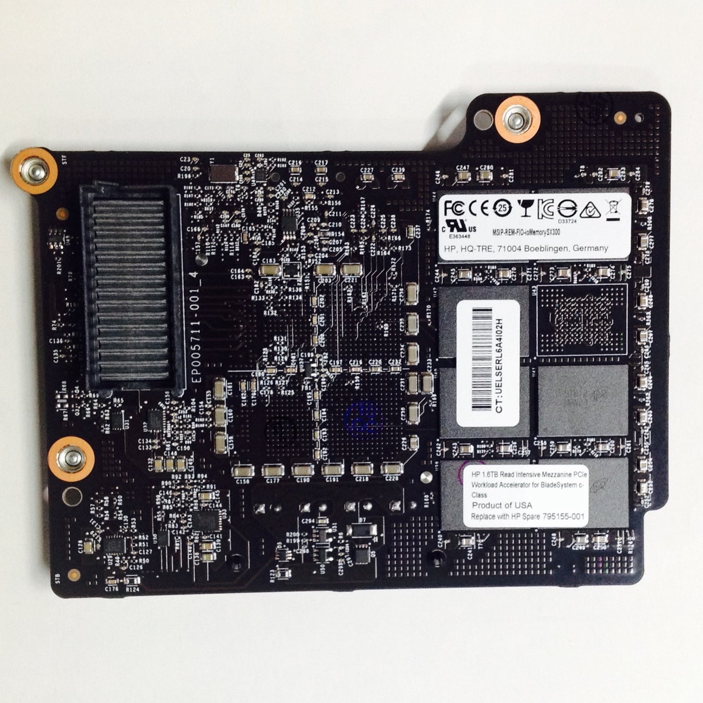 HP 1.6TB read intensive mezzanine pcie workload accelerator 794605-B21