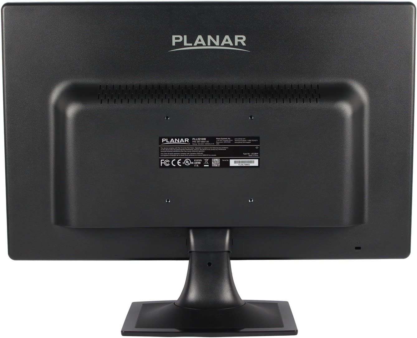 Planar PLL2210W 22-inch LCD Monitor 16:9 1920x1080 300 Nit Used Grade B