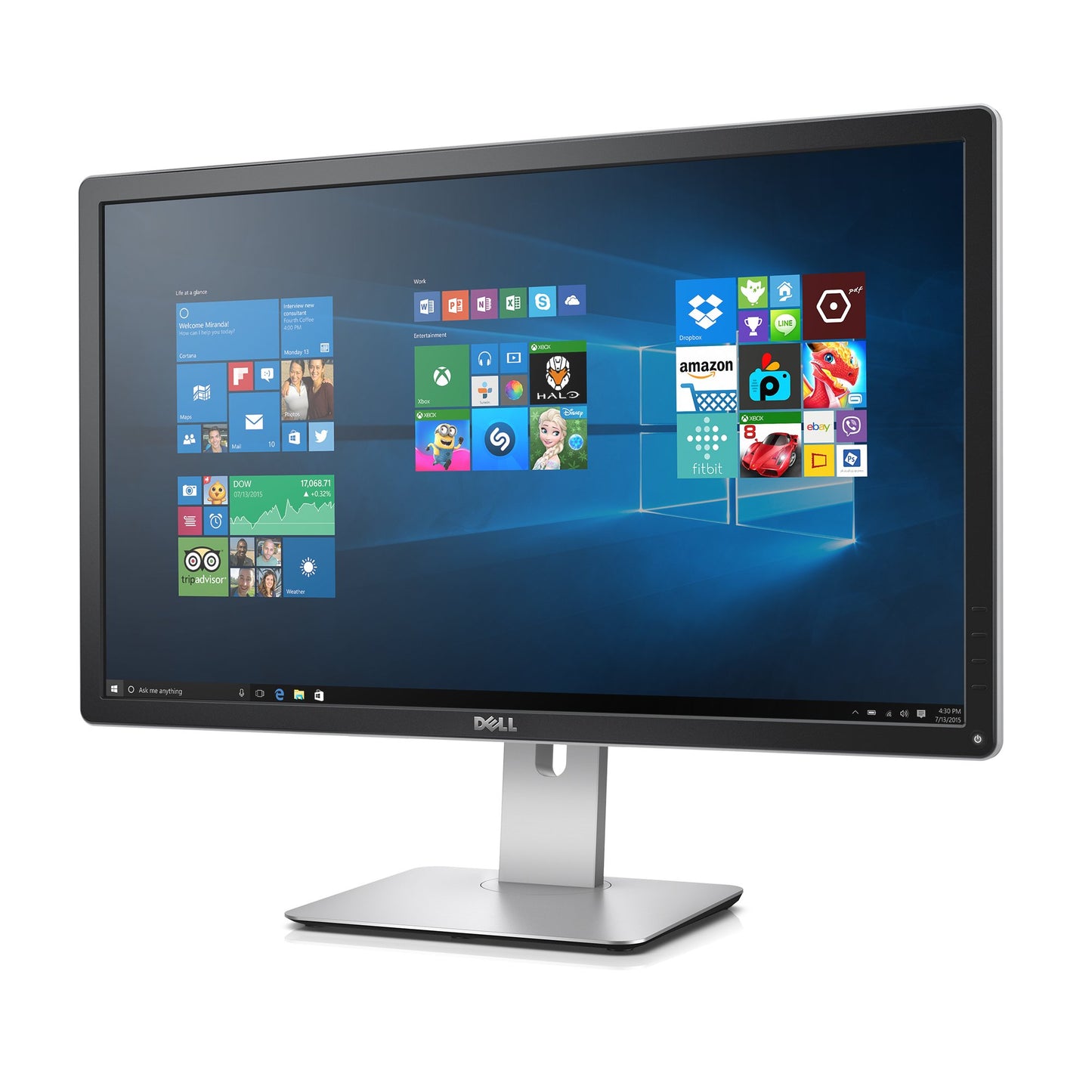 Dell Ultra HD 4k Monitor P2715Q 27-Inch Screen LED-Lit used Grade A