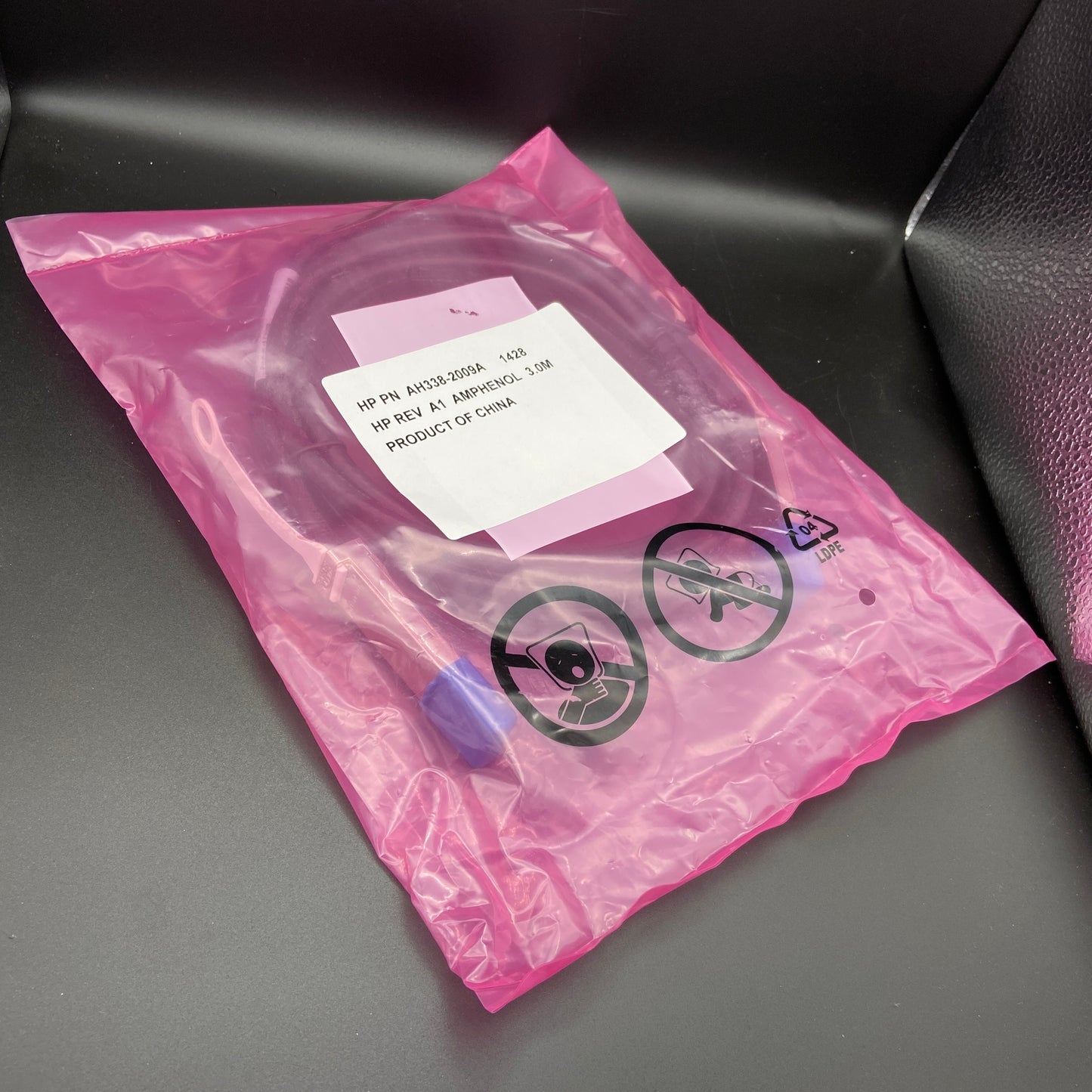 Brand New HP AH338-6909A CBL DDR/QDR QSFP IB-Cu 3m 28AWG(AH338-2009A)