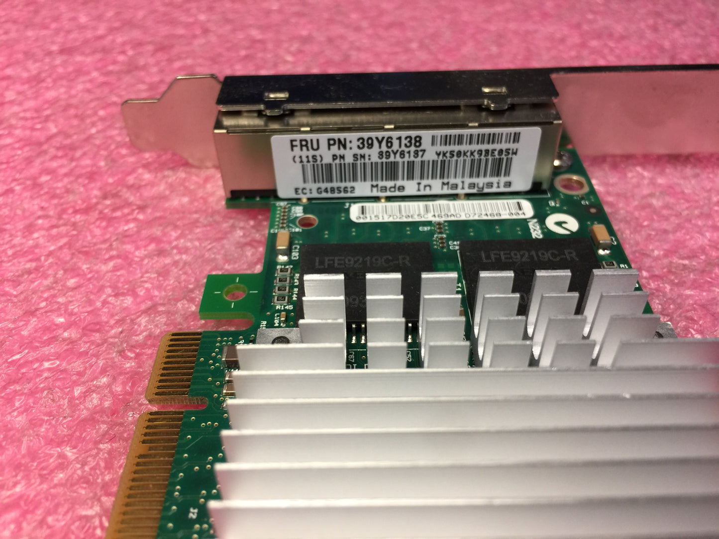 IBM 39Y6138 Intel PRO/1000 PT Quad Port Server Adapter Used