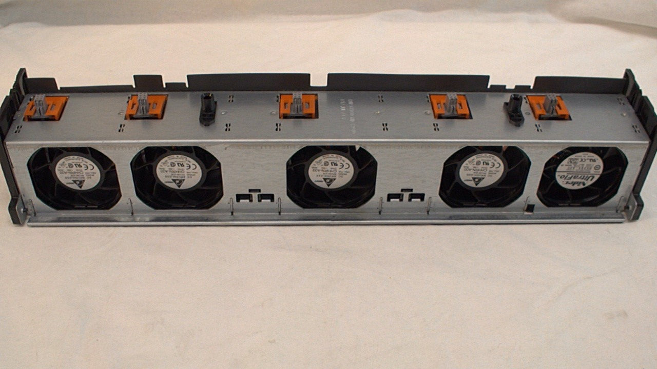 Dell GY080 PowerEdge R710 Hot Swap Fan Basket Assembly W/5 Fans Used