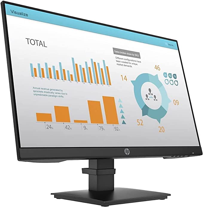 HP P24h Gen4 23.8-inch IPS FHD Monitor, Black (9UJ13A8#ABA) Used Grade B