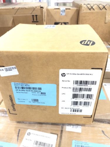 664011-B21 HP DL360p Gen8 E5-2690 Proc Kit Processor Kit HP Sealed