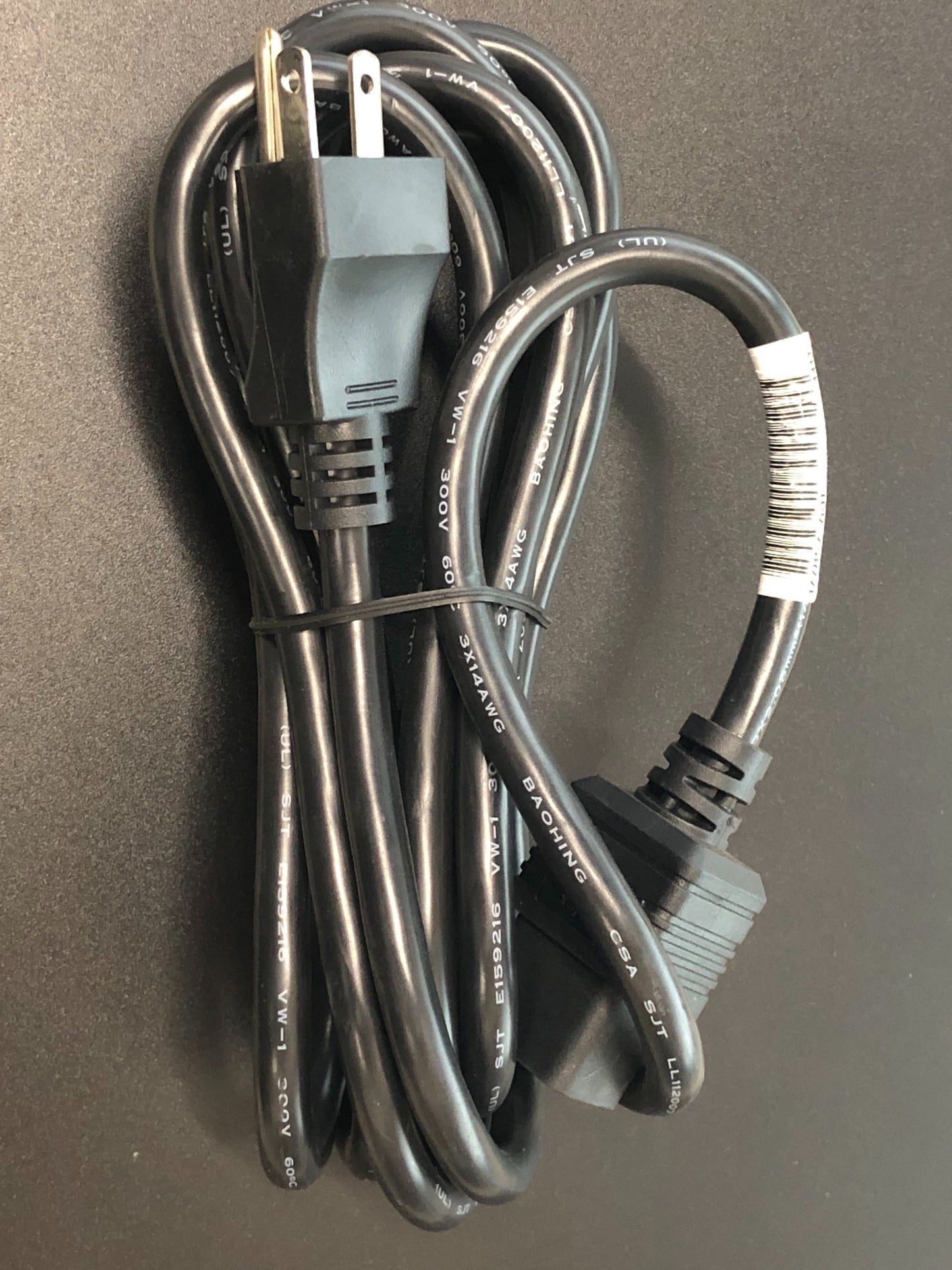 HP 177857-001: AC POWER CORD, 15A, 250V