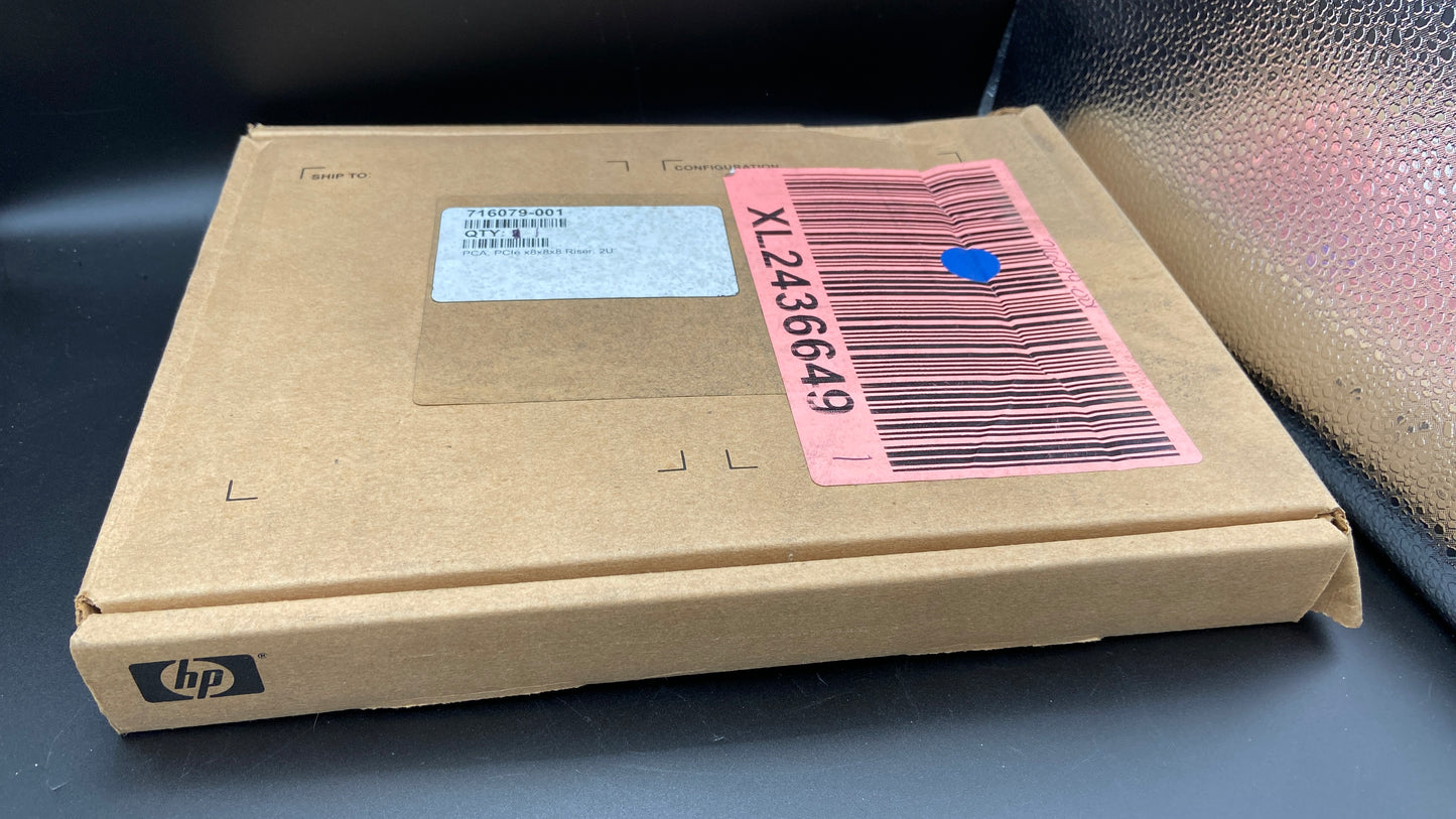 Brand New HP PCA PCIe x8x8x8 Riser, 2U (735982-001) (716079-001)