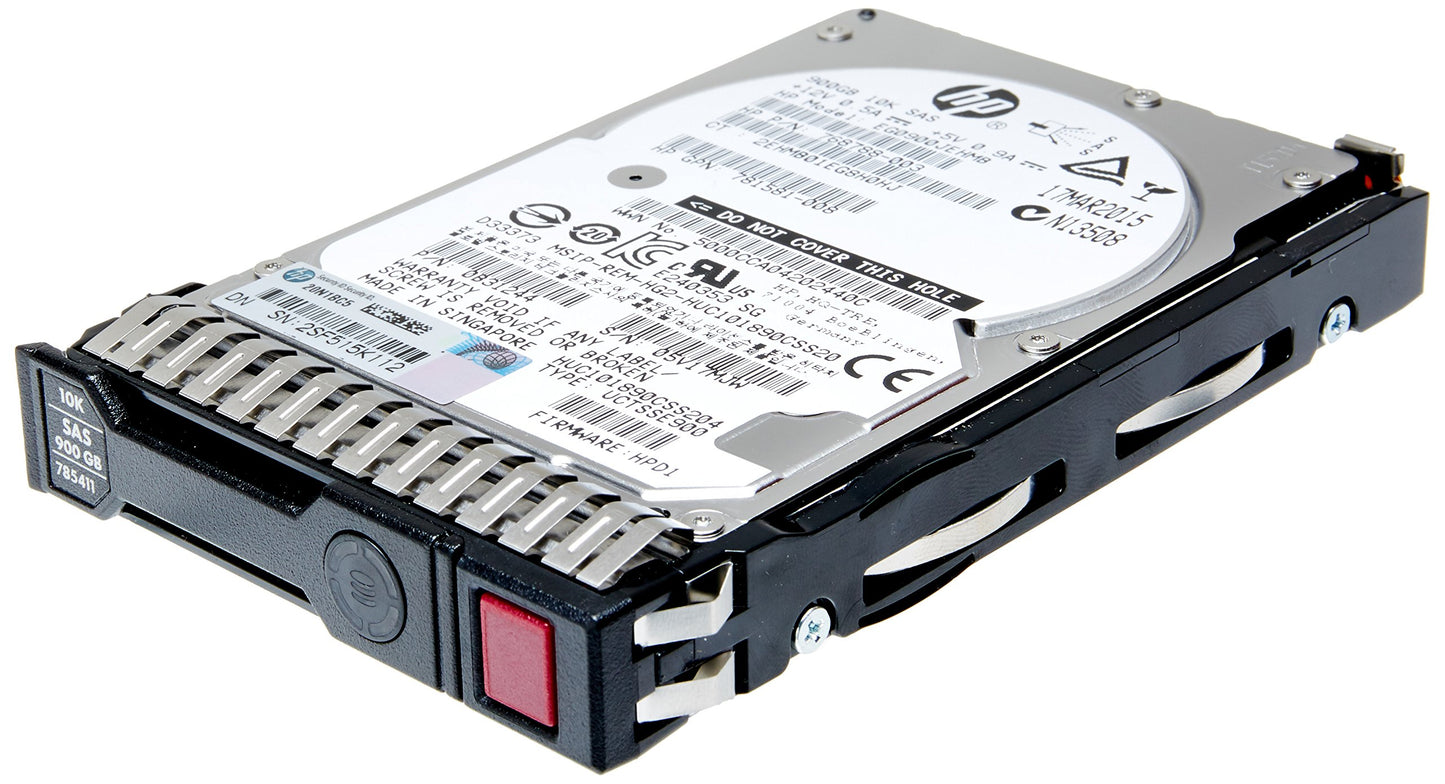 Hewlett Packard Office 2.5-Inch 900 GB SCSI Hot-Swap Hard Drive 785069-B21