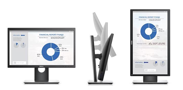 Dell P2018H 19.5-inch 16:9 LED Monitor, Open Box