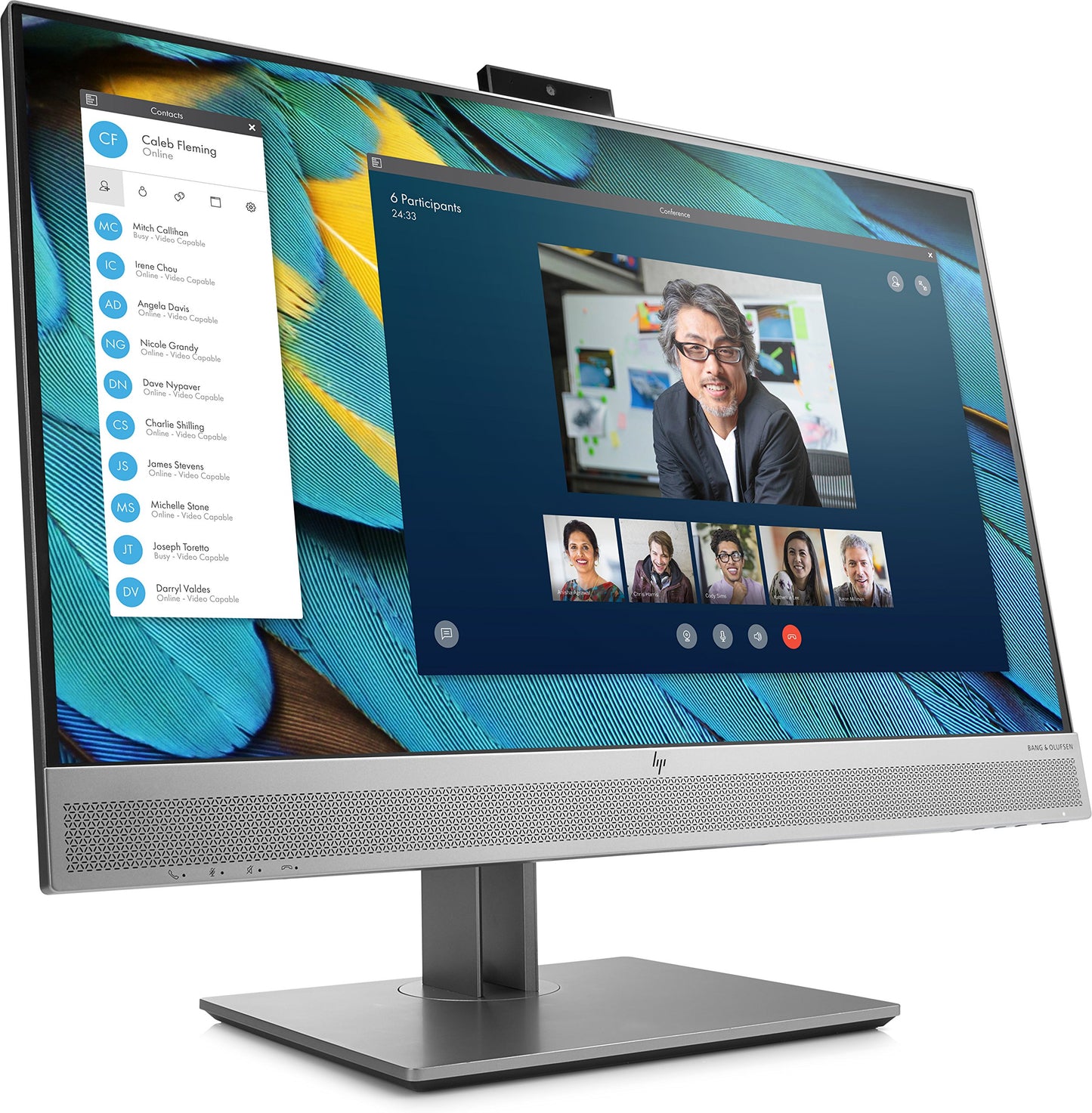 HP EliteDisplay E243m 23.8-Inch LED-Lit Monitor Black/Silver open box