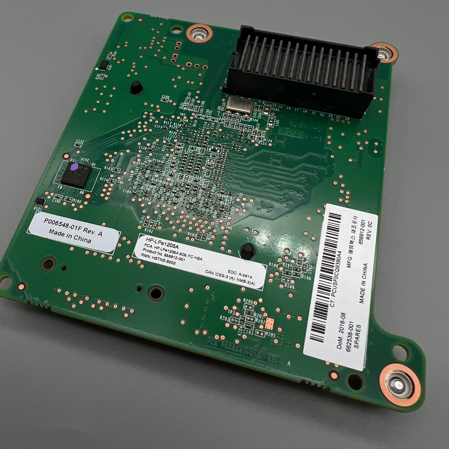 HP PCA LPe1205A 8Gb Fiber Channel(FC)Host Bus Adapter(HBA)BladeSystem 656912-001