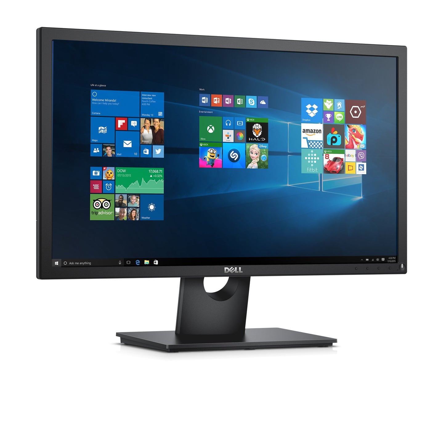 Dell E2316Hr VESA Mountable 23" Screen LED-Lit Monitor used Grade B