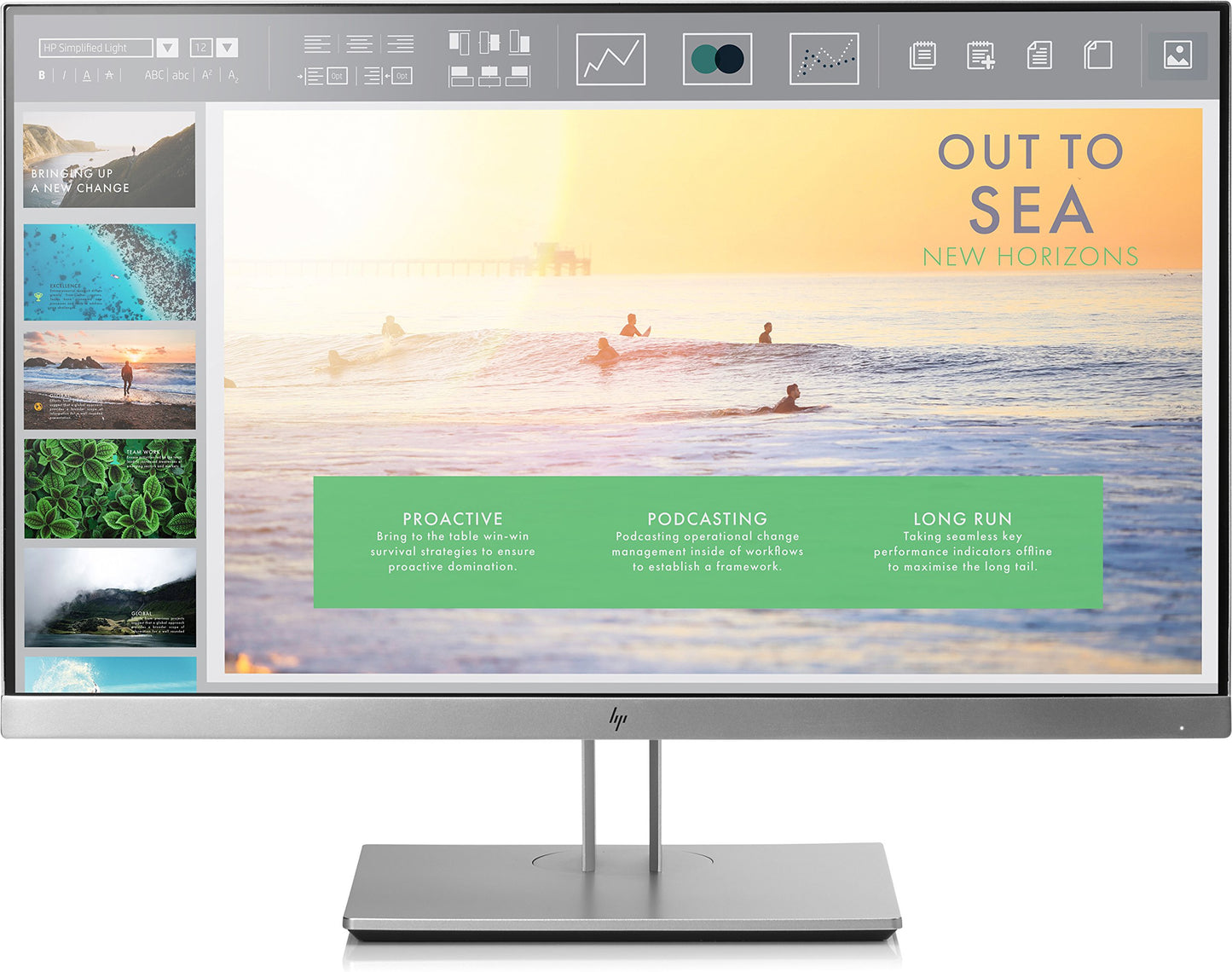 HP E233 23-Inch Screen LED-Lit Monitor Used grade B