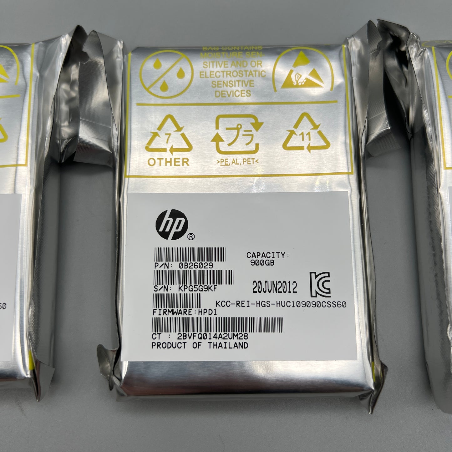 HP 900GB 10K SAS Dual Port SFF No Tray 0B26029 641552-004 507129-018